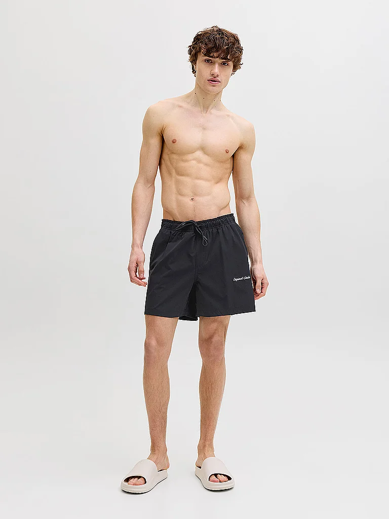 Jack & Jones Badeshorts Jpstmaui Norrebro Schwarz | Xs